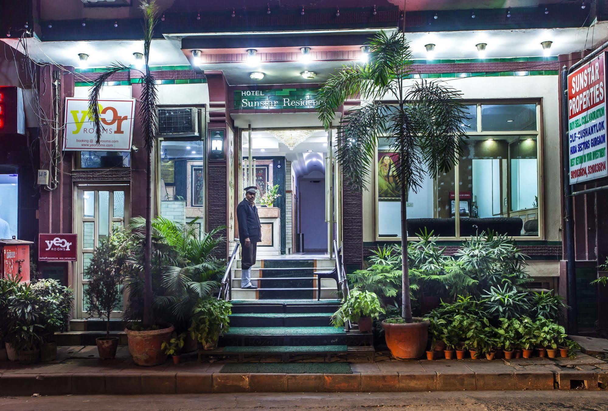 Hotel Sunstar Residency Delhi  Eksteriør bilde